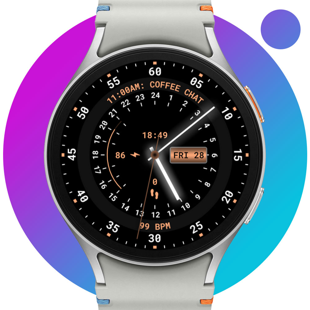 24Hr watch face 25